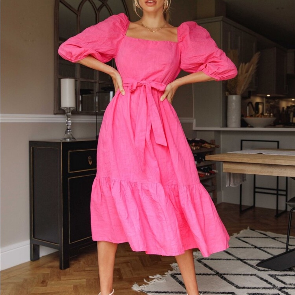 Pink dress size 8